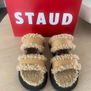 Stuad Siesta Sherpa Slides  size 36